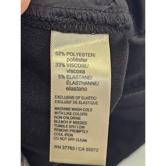 ALK Women's 20W Rafaella Curvy Fit Ankle Tapered Leg Dress Pants Slacks Black NW - Picture 7 of 7